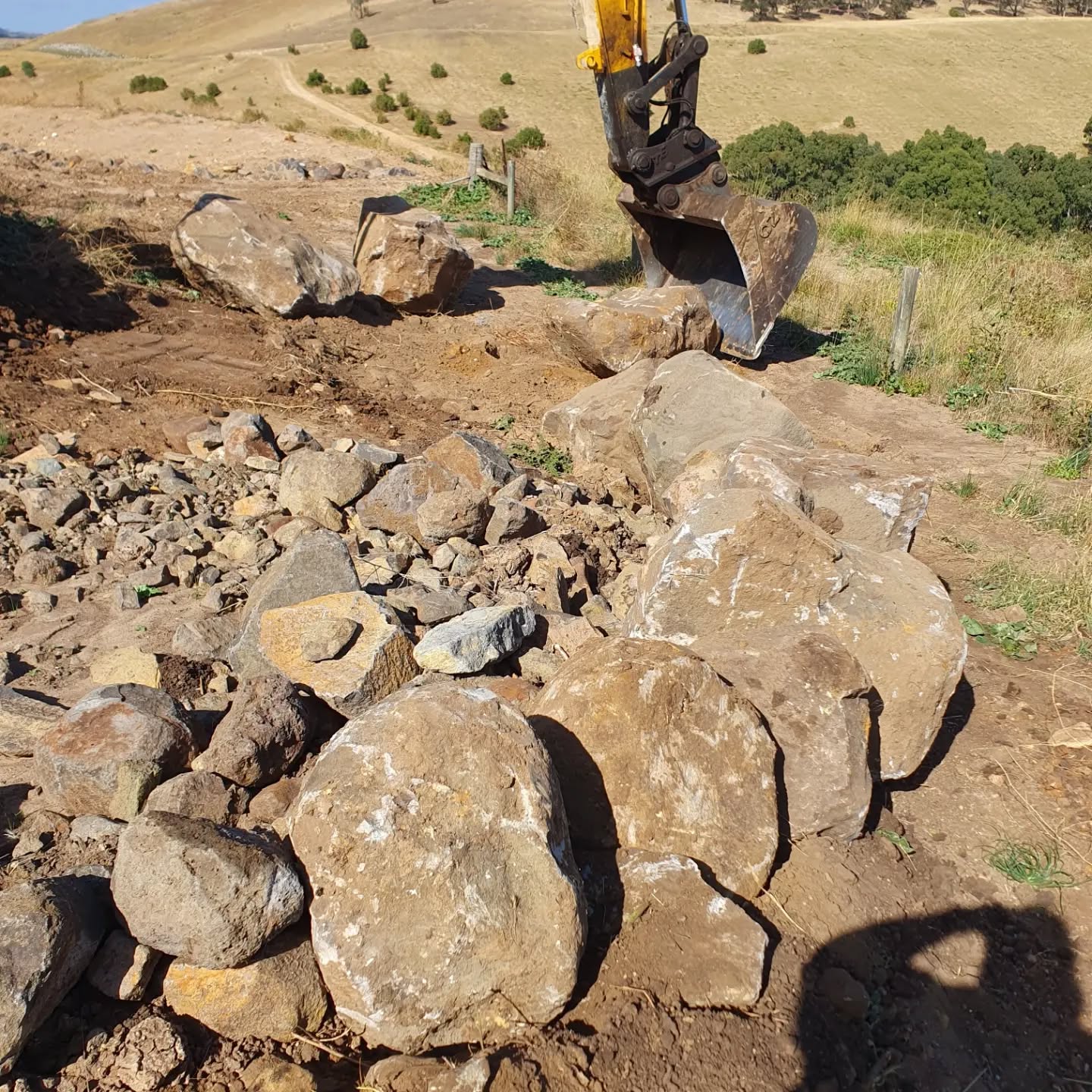 Civil construction excavation work