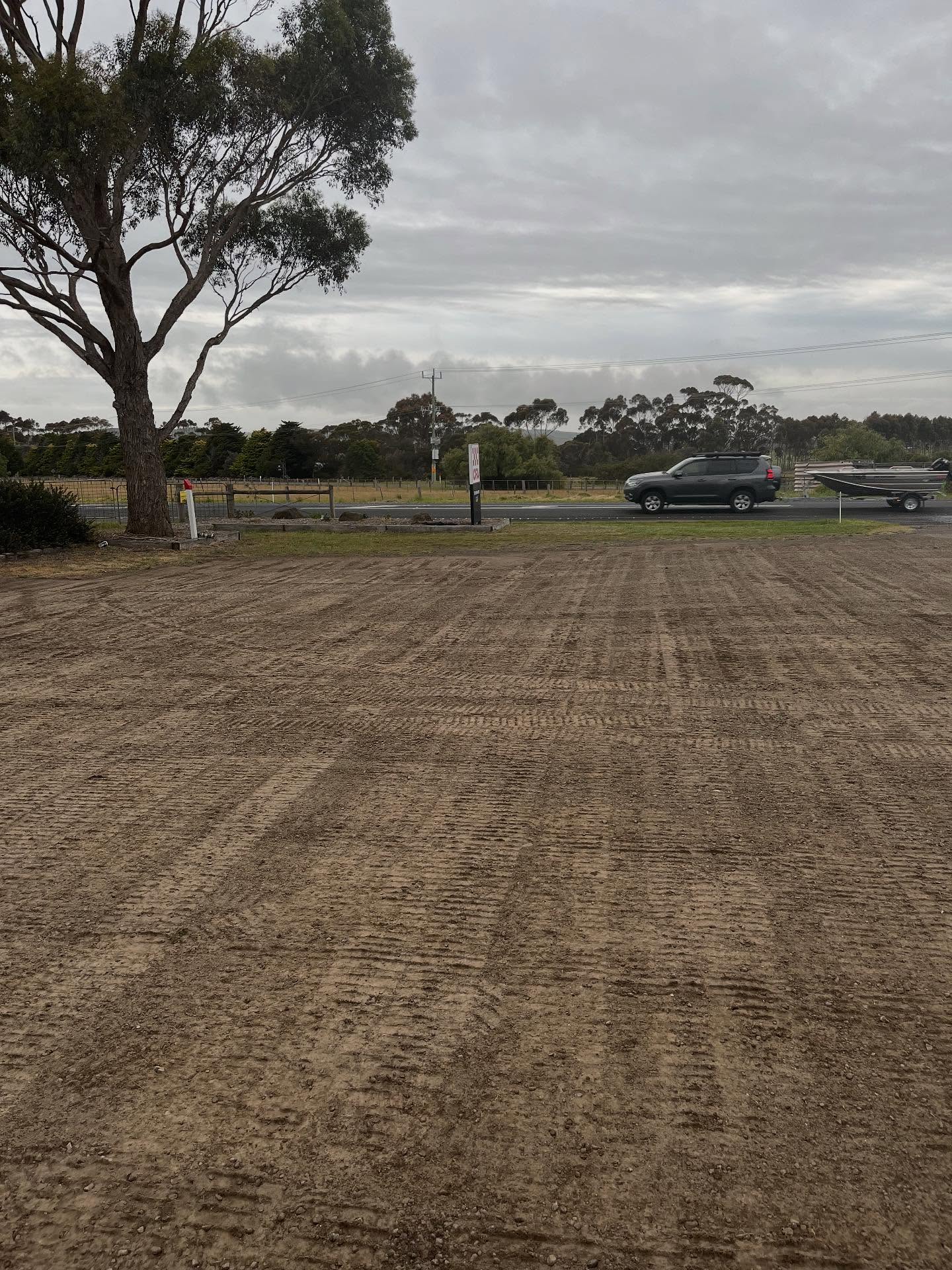 Earthworks site grading